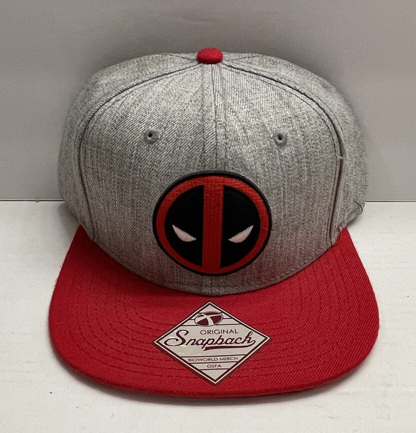 Marvel Deadpool Adjustable Original Snapback Hat … - image 1