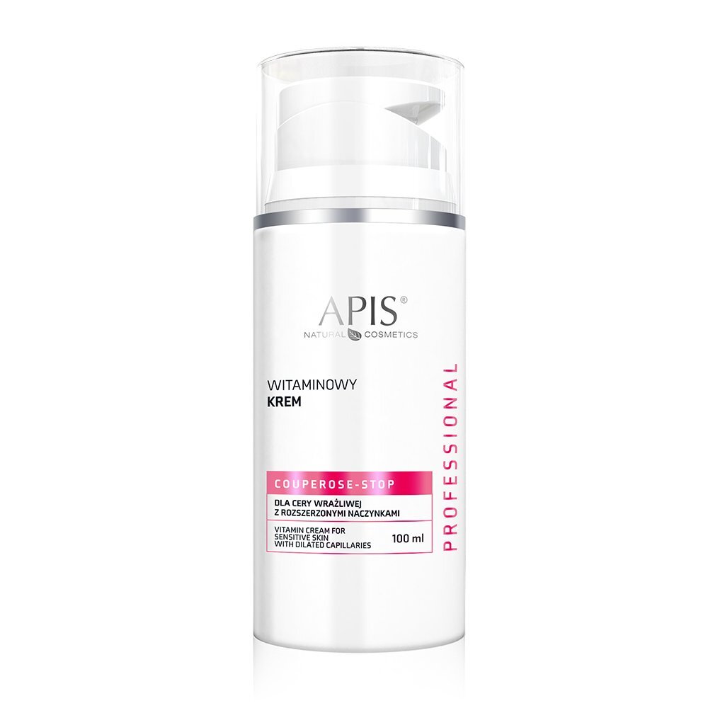 Apis Professional Couperose Stop Vitamin Cream Skin Dilated Capillaries 100ml