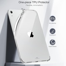 Clear Case for Apple iPad A16 iPad 10th Gen Slim TPU Protective Shockproof Cover