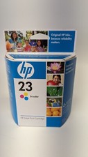 Genuine NEW HP 23 Tri-Color Ink Cartridge Sealed Box DeskJet Expired Jan 2010
