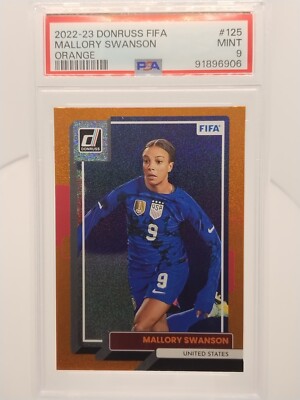 Carte Mallory Pugh 2019 Panini FIFA Femme PSA 9 - #417 Rookie Coupe Du Monde France
