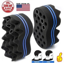 Magic Barber Sponge Brush Twist Hair For Dreadlock Coils Afro Curl Wave Tool USA