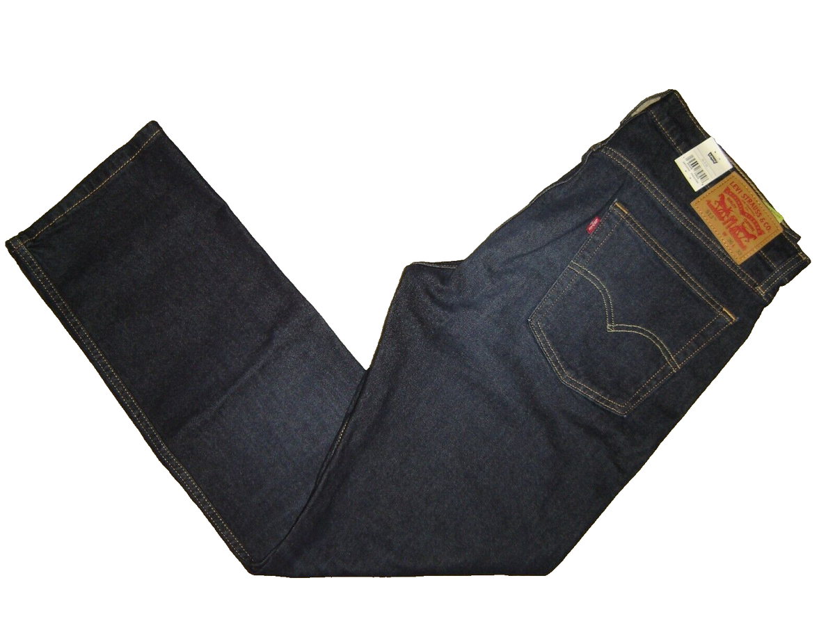 NWT Levi's 513 FLEX jeans 36 x 32 Slim Straight Fit Retail $80