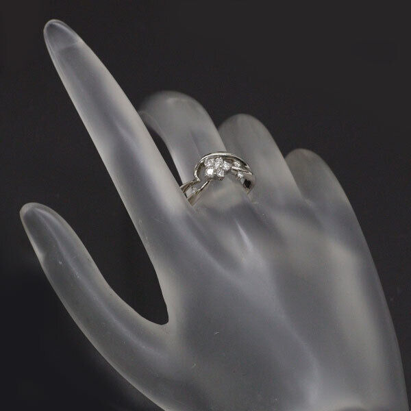 Pt900 diamond ring 0.28ct - Auth free shipping from Japan Pt900 diamond ring 0.28ct - Auth free shipping from Japan