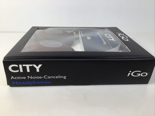 I Go CITY Active Noise-Canceling Headphones ~Brown/Gold ~ NEW ~FREE SHIPPING - Picture 8 of 15