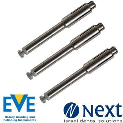 Lot X 3 Dental Mandrel for Polishing discs fit  RA 3M Soflex flexi EVE Germany