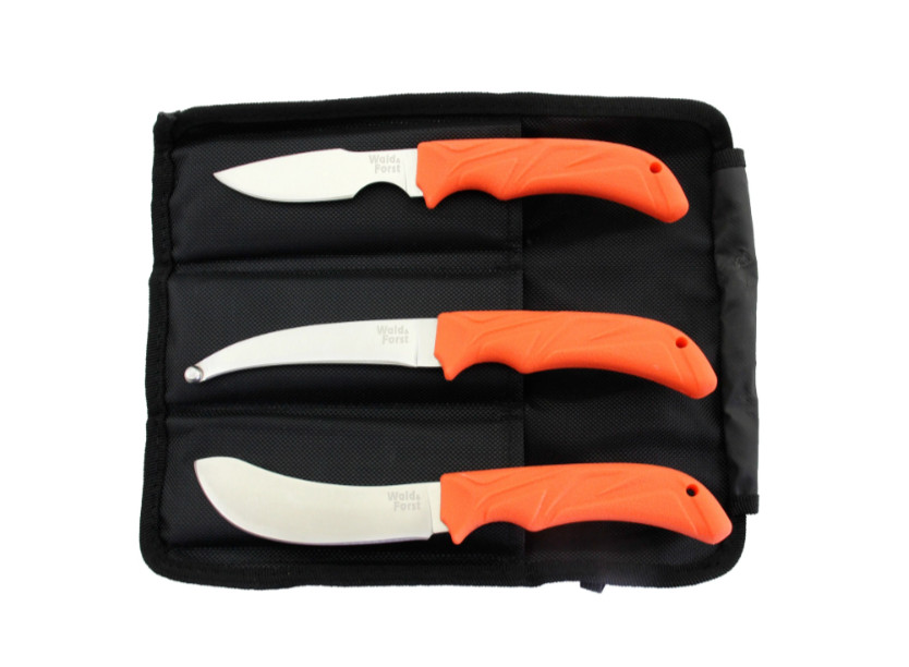 Wald & Forst Zerwirkset Kunststoffgriff – 3-teilig Aufbrechen NEU