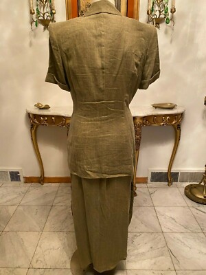 Vintage Beau David Brownish Green 2-Piece Jacket & Dress Women's Size: 12 | eBay Vintage Beau David Brownish Green 2-Piece Jacket & Dress Women's Size: 12 | eBay