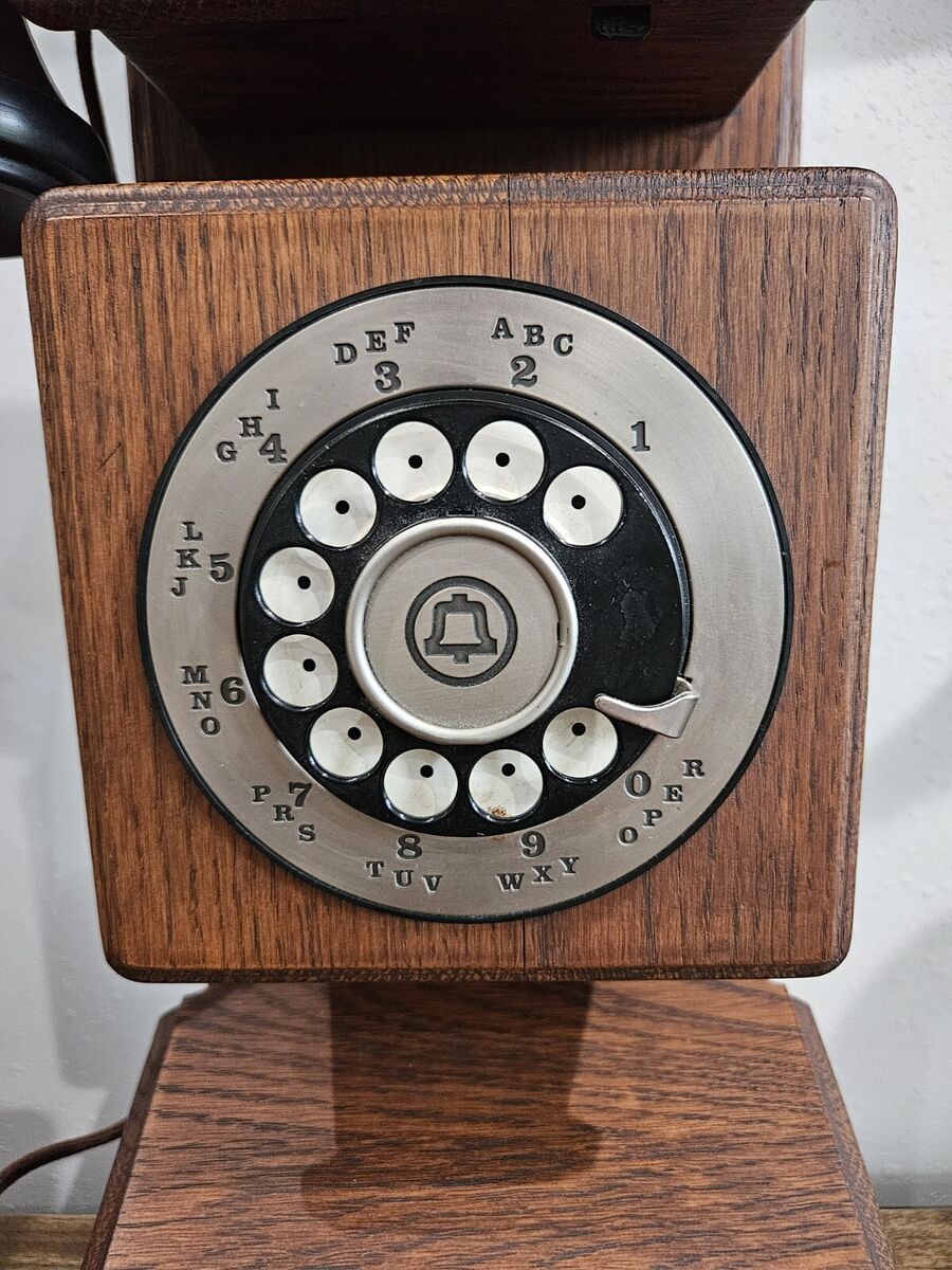 Vintage Wall Phone Full Size Bell System Americana Edition Vintage Wall Phone Full Size Bell System Americana Edition