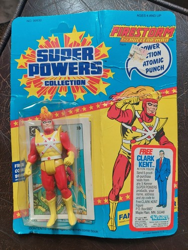 Kenner DC Super Powers Collection Firestorm Action Figure No. 99930 Carded 1985