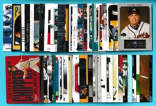Chipper Jones Collection - Pick One - Fill Your Set - Atlanta Braves