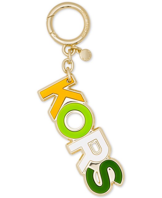 michael kors logo keychain