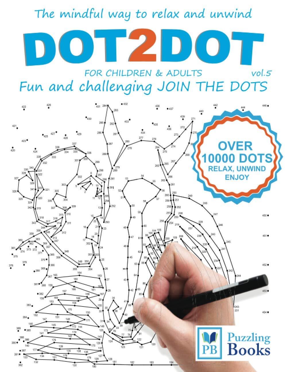 DOT-TO-DOT For Children & Adults Fun and Challenging Join the Dots: The mindful - Image 2