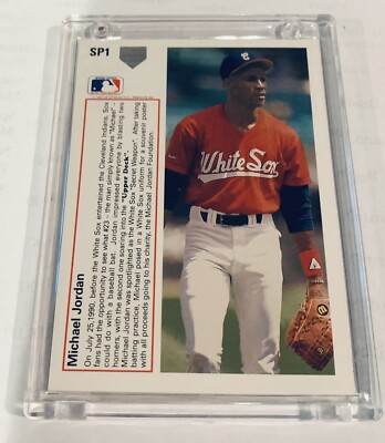 1991 Upper Deck Michael Jordan Sp1 Chicago White Sox Baseball