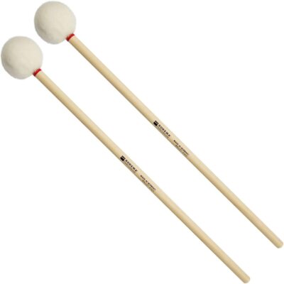 Rohema 61423 Timpani Mallets ECO-Series felt ball 42mm Medium 10 x 390mm New