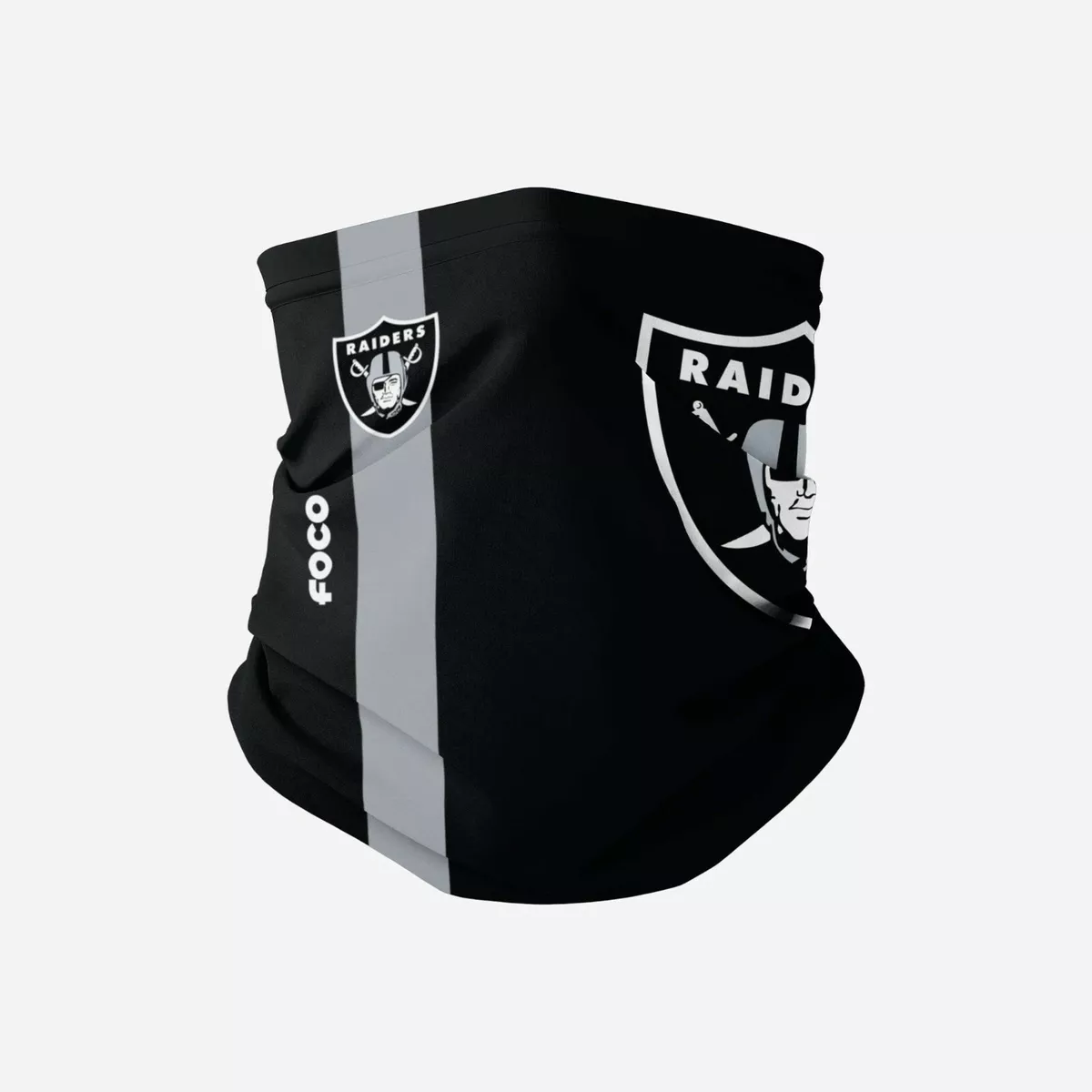Las Vegas Raiders Big Logo On-Field 2 Ply Gaiter Scarf NFL Licensed by FOCO  New | eBay