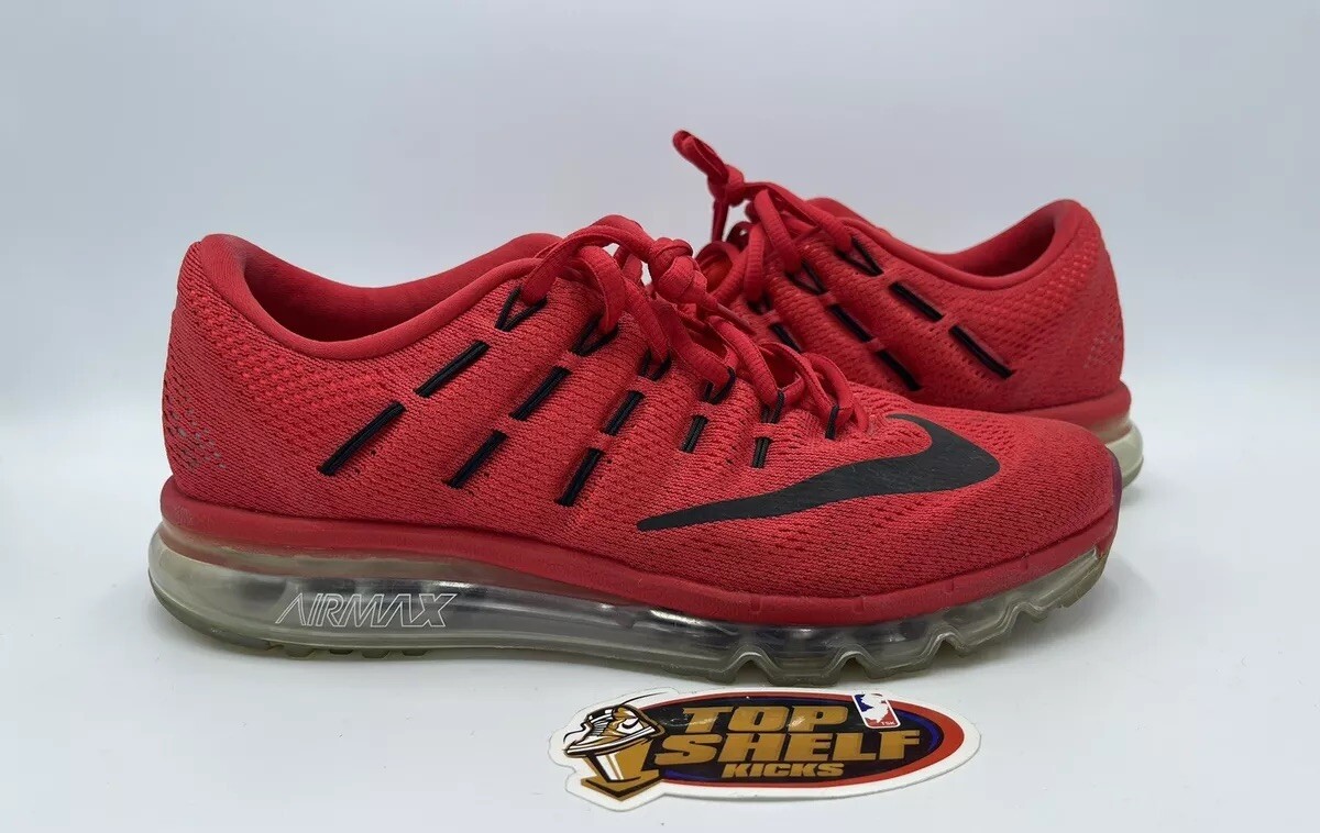 all red nike air max 2016