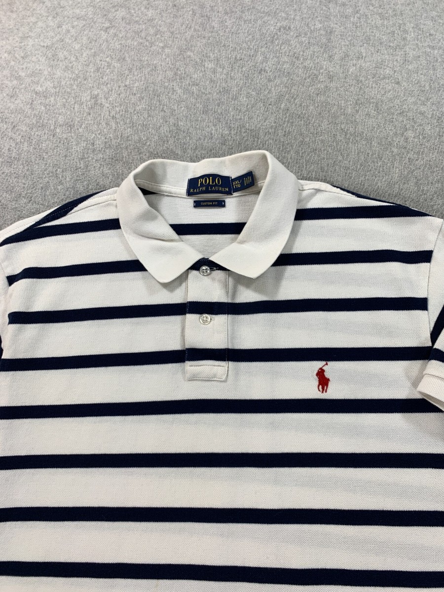 Polo Ralph Lauren 100% Cotton Custom Fit Polo Shirt (Men's XXL