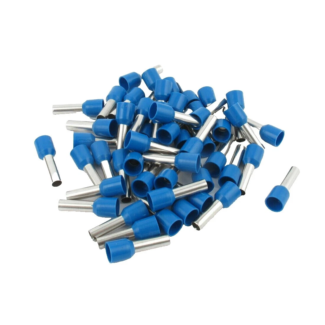 Casquillos de extremo azul, tapones y Casquillos