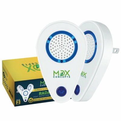MDX Concepts Radar Pest Repellent Device - Eco Friendly, Pet Safe & Easy to Use