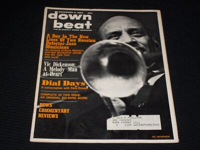 1964 DECEMBER 3 DOWN BEAT MAGAZINE - VIC DICKENSON COVER - L 15139