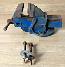 Record No 1 Bench Vice 75mm 3” Jaws Made In England Heavy Duty Vice