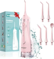 Leominor Water Dental Flosser Pick for Teeth, 300ML Portable Oral ...SH4