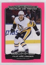 2022-23 O-Pee-Chee Marquee Rookie Neon Pink 17/75 Filip Hallander #565 0v2l