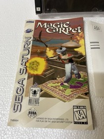 Magic Carpet (Sega Saturn) Complete - Tested - Authentic