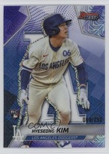 2025 Bowman's Best Purple Mojo Refractor /250 Hyeseong Kim #45 Rookie RC