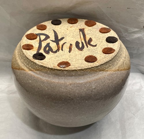 Vintage GERALD PATRICK STUDIO POTTERY WEEDPOT VASE (Mikasa, Lenox, Yamazaki etc) - Photo 7/7