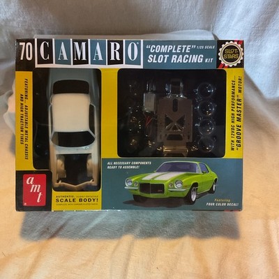 AMT 1970 CHEVY CAMARO 1:25 SLOT CAR RACING KIT NEW SEALED