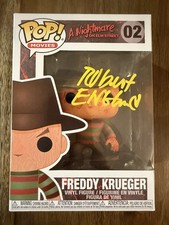 Robert Englund ‘A Nightmare On Elm Street’ Signed Funko Pop ‘Freddy’ Beckett