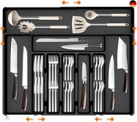 Besteckkasten FüR Die KüChe, Erweiterbarer GroßEr Besteckkasten FüR Schubladen,