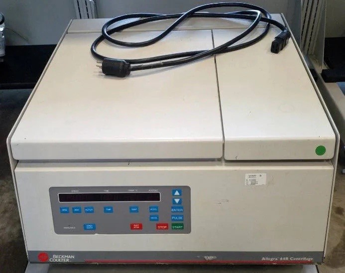 Beckman Allegra 64R Refrigerated Centrifuge 367586 & S0410 Rotor / TESTED -20°C