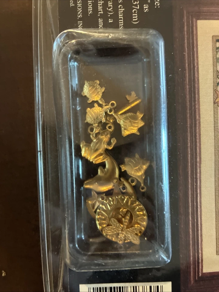 Dimensions Charts & Charms Noah's Journey 72380 Vintage 1996 Sun Moon Dolphin - Image 2 of 3