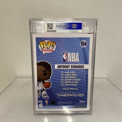 Funko Pop! NBA - Anthony Edwards #154 Graded PSA 10 Gem Mint