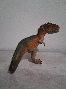 2014 Schleich Giganotosaurus Dinosaur Moveable Jaw Heavy Figure D73527 10" T-Rex