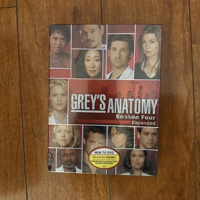 Grey's Anatomy: Season Four 4 4th Fourth (Expanded) (DVD, 2007) Brand New 