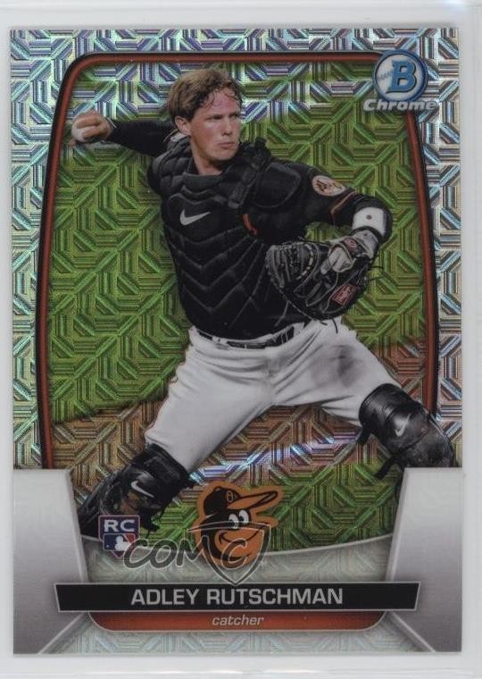 2023 Bowman Mega Box Chrome Mojo Refractor Adley Rutschman #40 1d0h