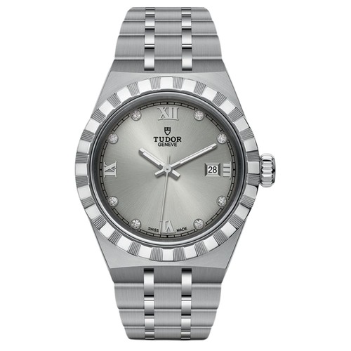 Tudor Women's Royal Silver Dial Watch - M28300-0002