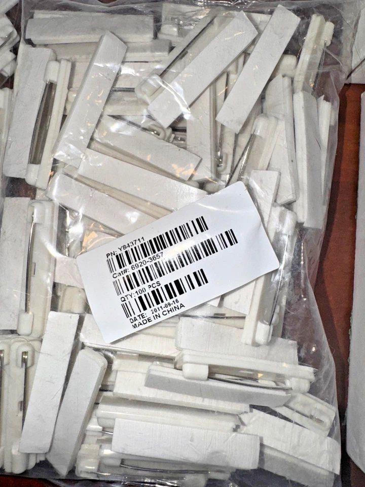 240 Order of the Arrow 3" Plastic Name Tags (Blank) with Included Pin Back - Image 3 of 3