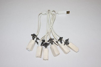Department 56 Village Light Cord 6 Socket Light Cord Set