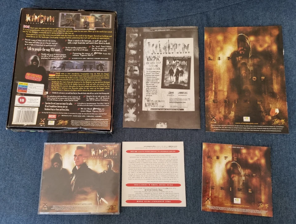 PC Game Kingpin Life of Crime Big Box Version with Manual - Image 2 of 4