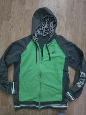 Sweat Jacket Zip Nike Rétro Vintage 90s Vert - Photo 1/4