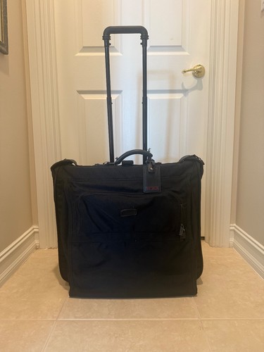 Classic TUMI Rolling Extended Trip Large Garment Bag – Black Ballistic Nylon
