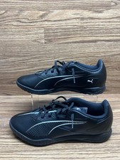 Puma Ultra 5 Play TT Soccer Cleat Mens size 13 Black White Turf Shoes 107905-02