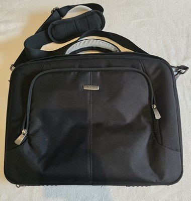 Dicota Laptoptasche Schwarz mit Umhängefach