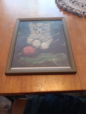 Snowball Painting by Florence Kroger Good Condition Free Shipping