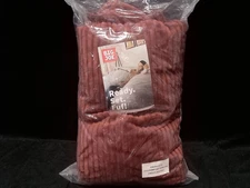 Big Joe Fuf XL w/ Liner Deep Terricotta Corded Plush Bean Bag Cover (C00002140)